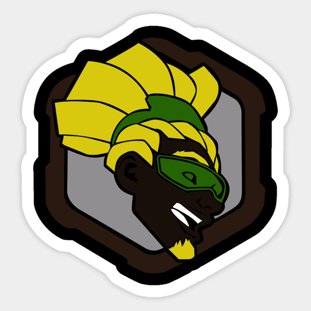 Lucio´s Logo Sticker by JamesCMarshall